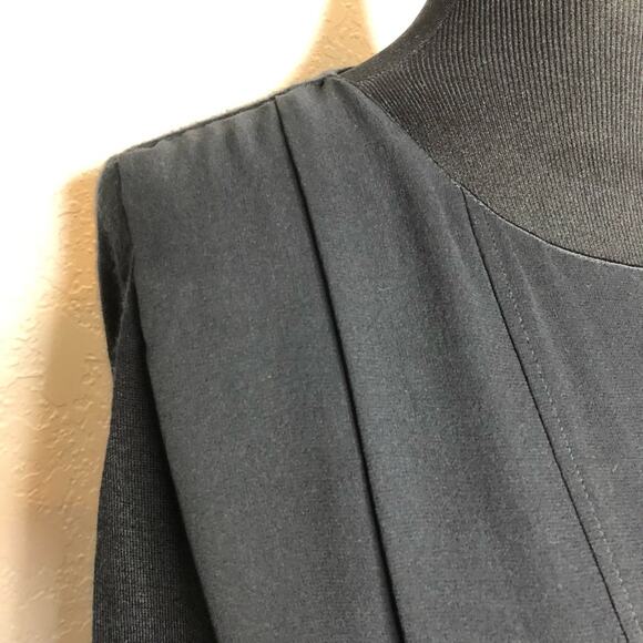 Lafayette 148 black cashmere silk layered sweater top size Medium - Picture 3 of 13